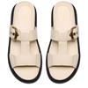 CLARKS WOMENS SANDAL - CREAM